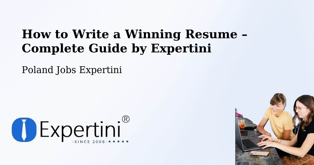 Resume Writing Guide for Job Seekers – Ułęż - Ułęż, Poland Jobs Expertini